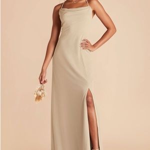 Birdy Grey - Ash Bridesmaids Dress - SMALL - Neutral Champagne